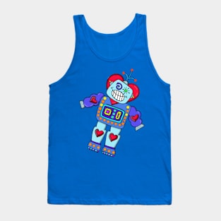 Heart Robot Tank Top